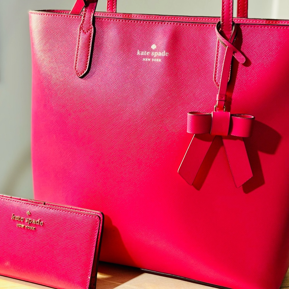 Kate Spade “Brynn” handbag & matching wallet